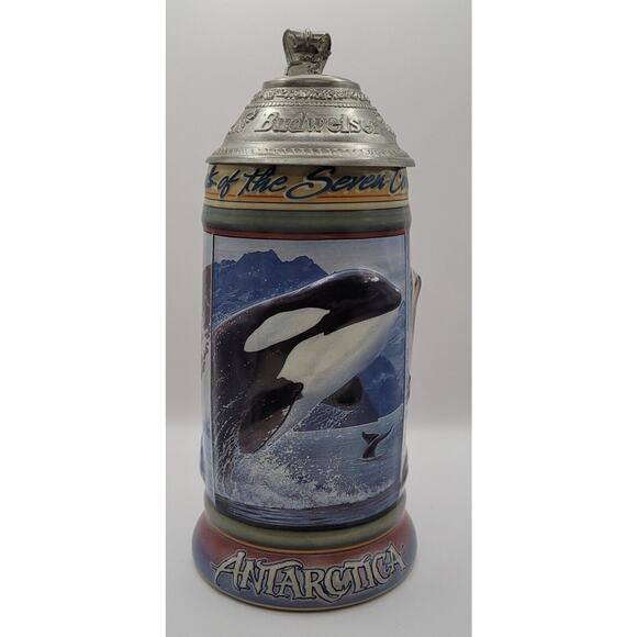 BUDWEISER‎ Antarctica. CS 377. Animals Of Seven Continents. AB Bud Rare - Picture 1 of 7